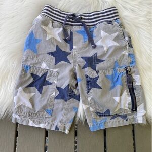 EUC Mini Boden Star Cargo Shorts 3 yr